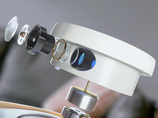 激光扫地机广告