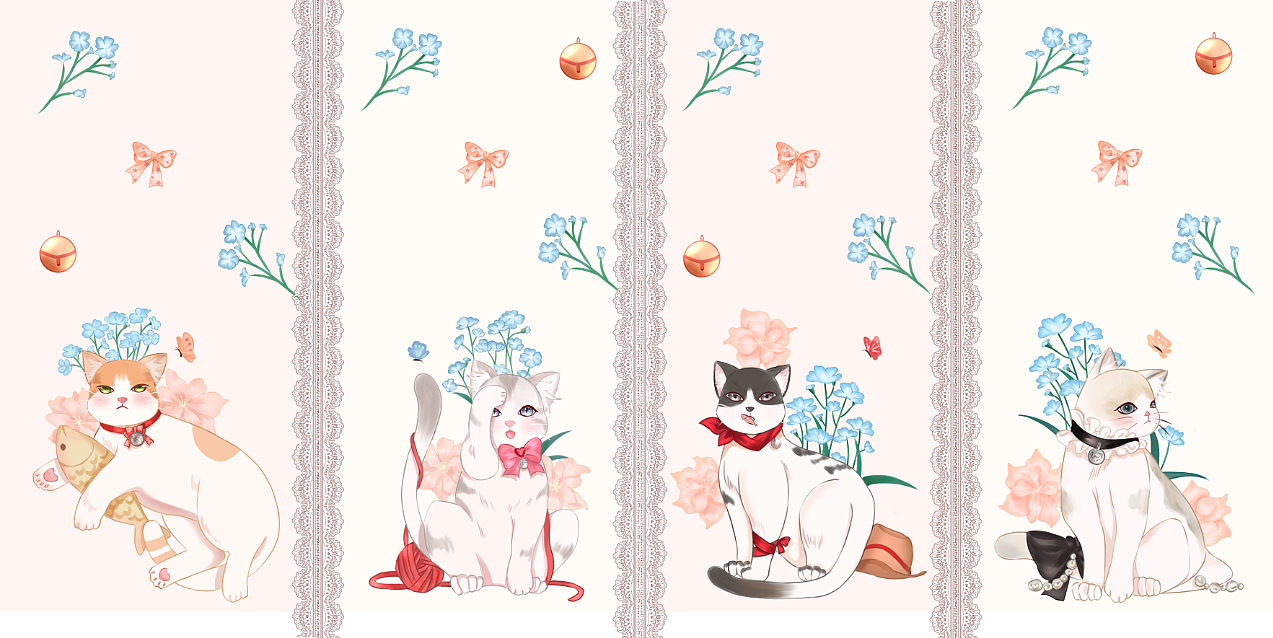 《傲娇猫》Lolita柄图