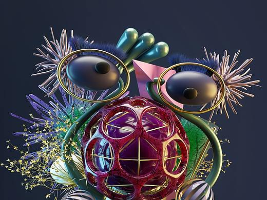 c4d材质练习-第七周-关于毕加索