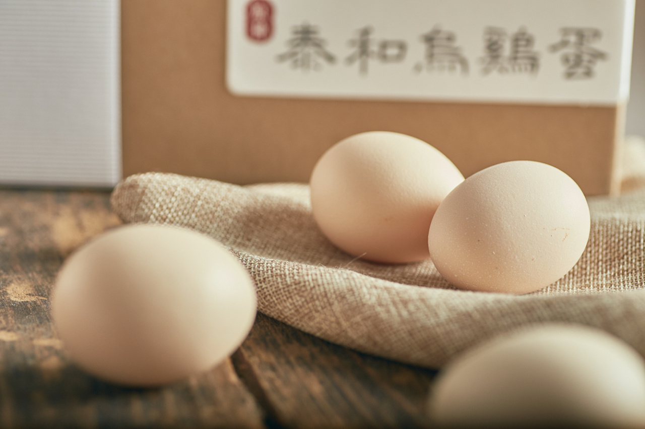 产品拍摄泰和乌鸡蛋