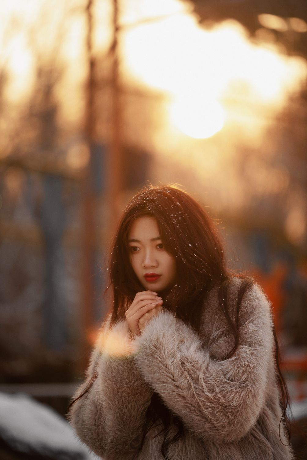 初冬的一抹斜阳（图ZMzIyNTE0MTY0） - 人像摄影 - 站酷设计师专注修图的摄影师原创素材 - 站酷ZCOOL