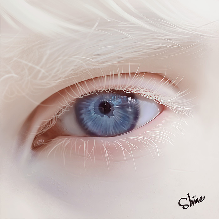 【画他个地老天荒】眼睛