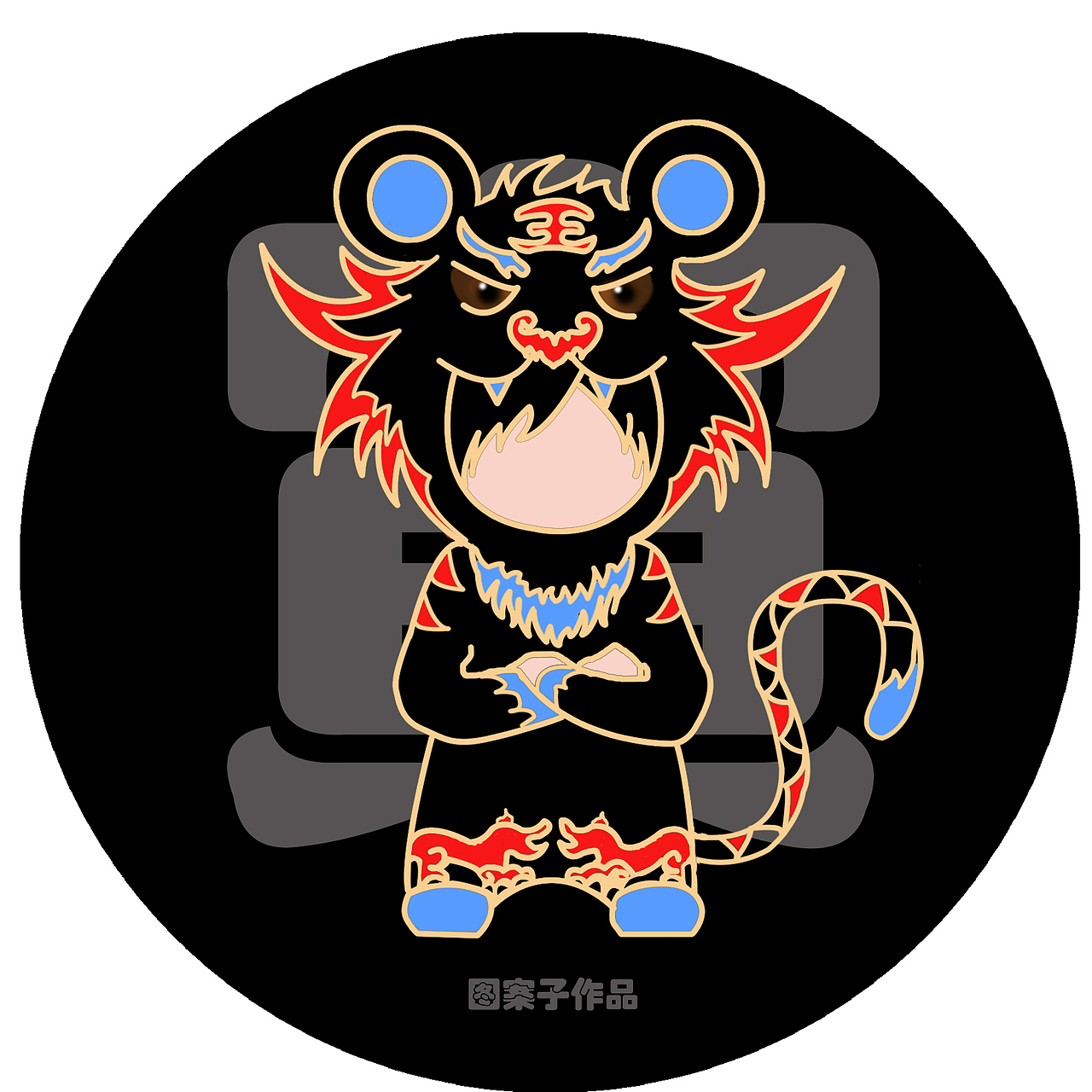十二生肖【修改前】（图ZMTk4MDQ4MjQ=） - 商业插画 - 站酷设计师图案子原创素材 - 站酷ZCOOL