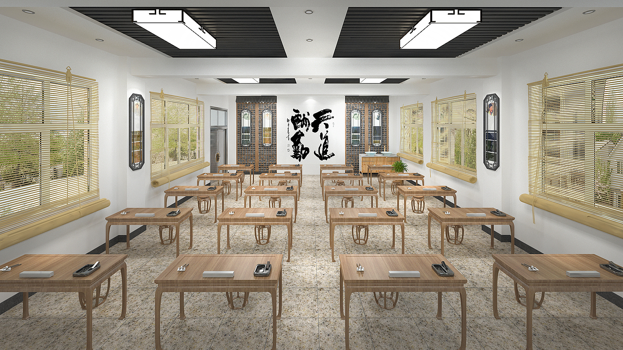 德善书院（校园文化）（图ZMjU3NzM0NTE2） - 展陈设计 - 站酷设计师海豚和珣子原创素材 - 站酷ZCOOL