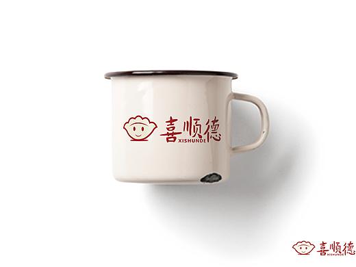 喜顺德饺子馆LOGO