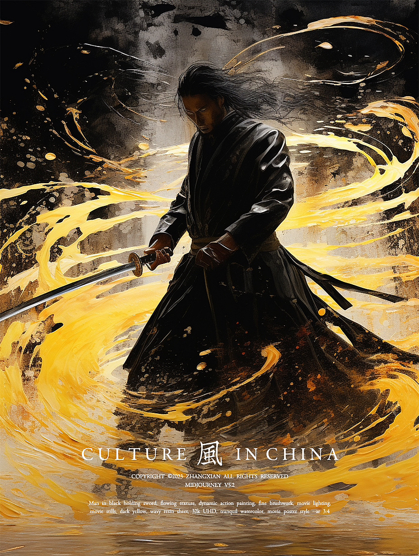 智能美学-｛中国古典美学武｝（图ZMzUzNjE1MDY0） - AI作品 - 站酷设计师無象形原创素材 - 站酷ZCOOL
