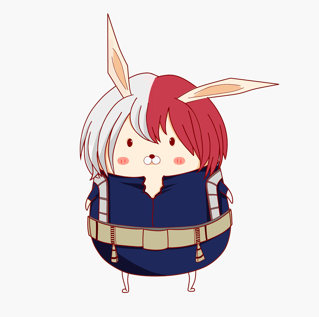 爱玩cosplay的皮皮兔|动漫|其他动漫|神经病balabala - 原创作品