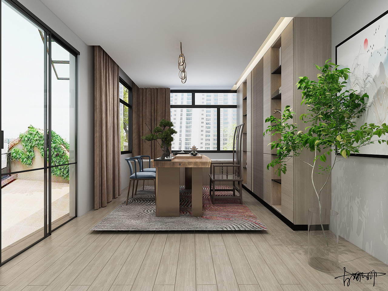 现代极简设计拍了拍你