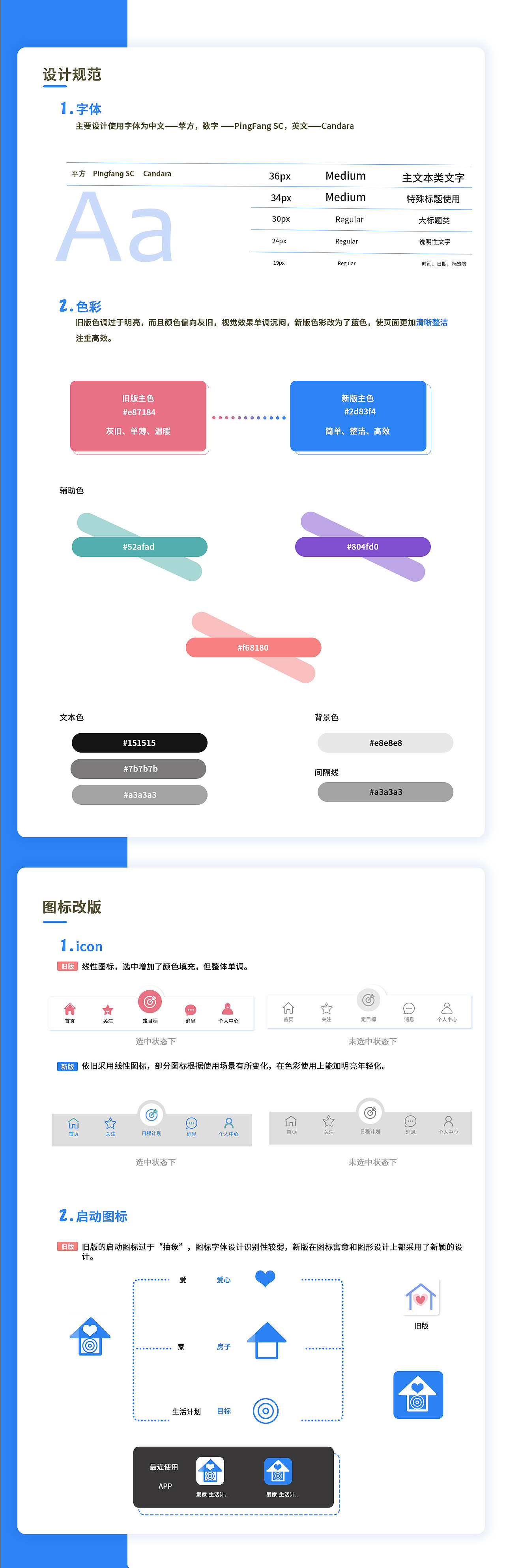 | 生活计划类APP |－爱家－改版设计（图ZMjgzNDM1Njk2） - APP界面 - 站酷设计师面包树上的杨桃原创素材 - 站酷ZCOOL