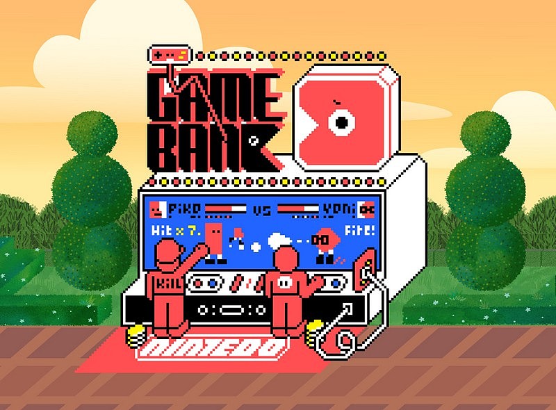 游戏机雕塑 by Toyoya