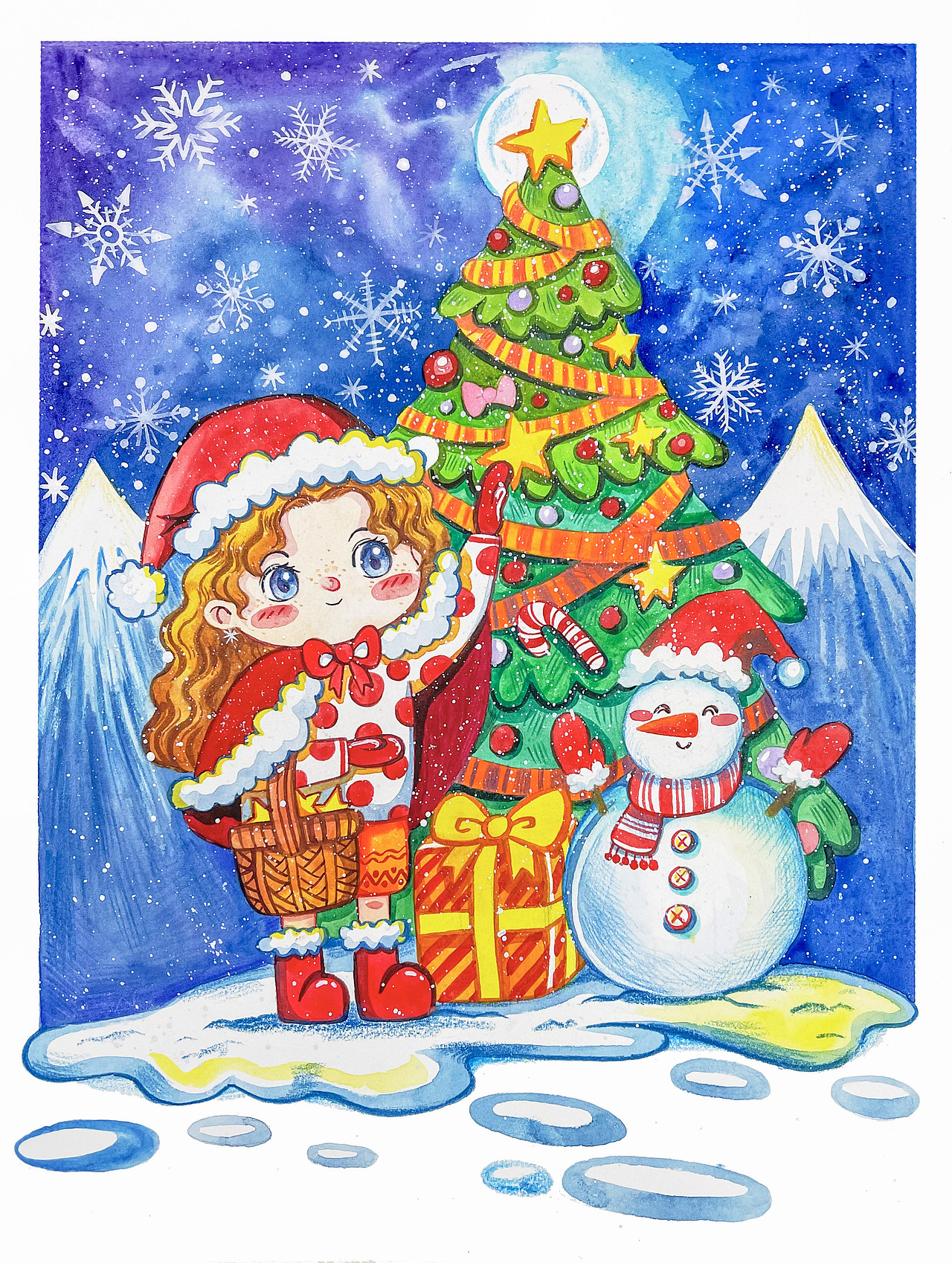 圣诞节插画（图ZMjc3MTA2Mjg0） - 儿童插画 - 站酷设计师stone_cheung原创素材 - 站酷ZCOOL