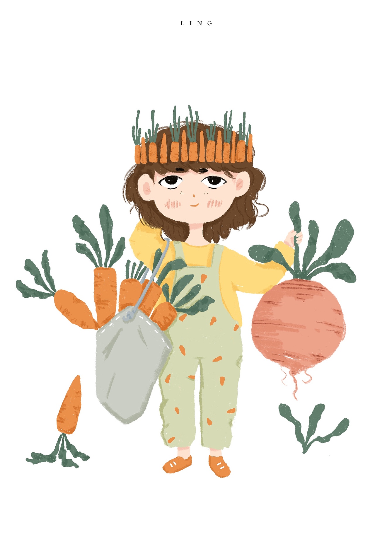 可爱的小姑娘（图ZMjYyMjY3MjEy） - 创作习作 - 站酷设计师我爱那看花的人原创素材 - 站酷ZCOOL