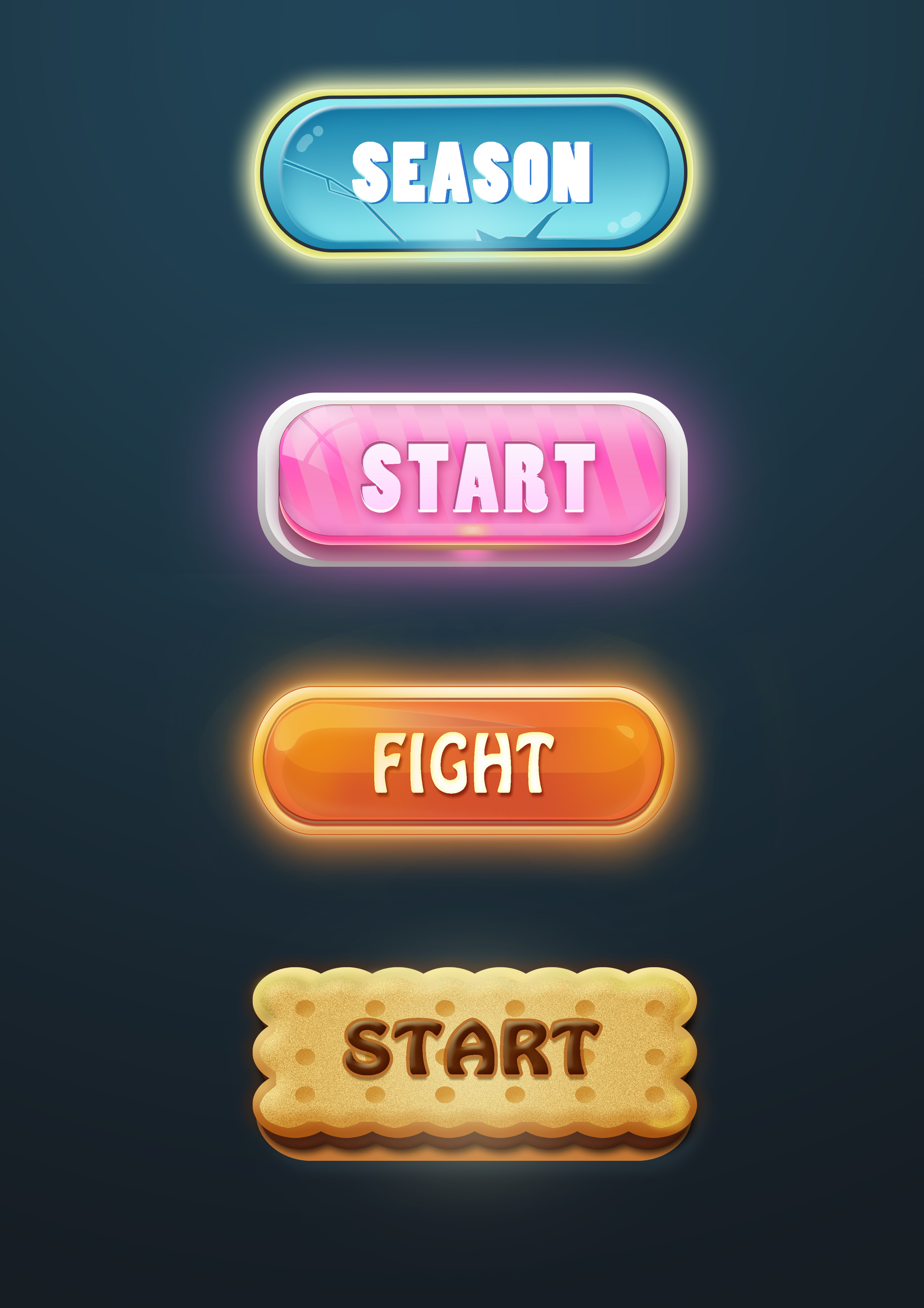 按钮练习|ui|图标|软面 - 原创作品 - 站酷 (zcool)