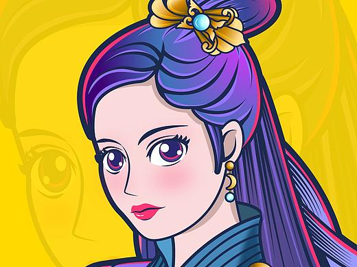 潮流人物插画（个人主页-ZNTcwMDg1MDA=） - 商业插画 - 站酷设计师秋水浣纱88原创素材 - 站酷ZCOOL