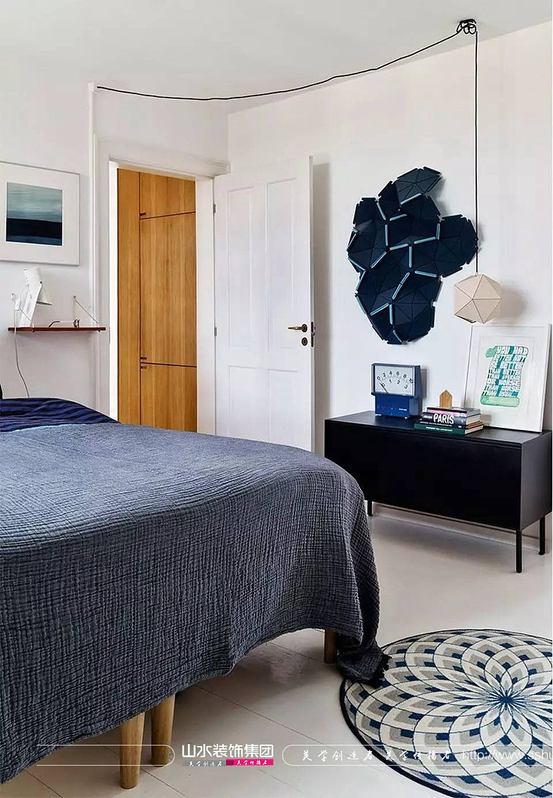 100㎡三居室,简约北欧融合精致法式风,怦然心动!