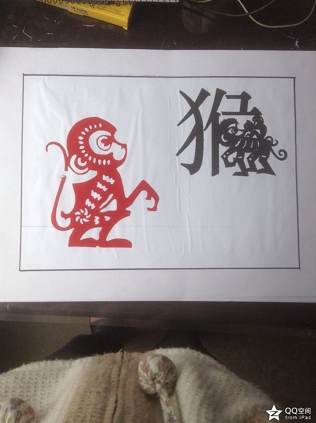 十二生肖剪紙（圖ZNDA5MzYwMDg=） - 其他手工藝 - 站酷設(shè)計(jì)師奮斗小美妞原創(chuàng)素材 - 站酷ZCOOL