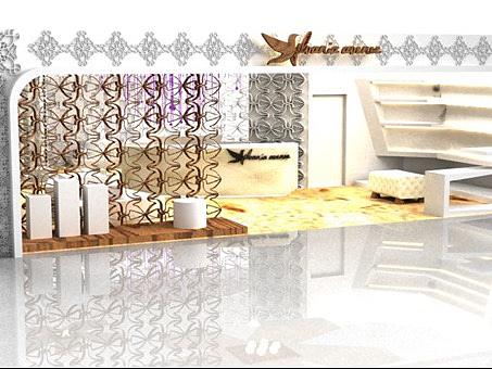 合氏商贸部分商铺室内展示设计作品