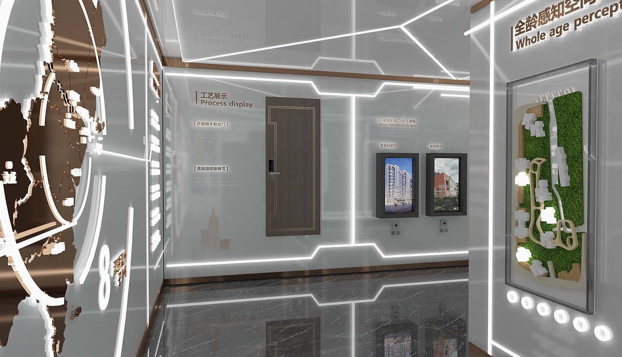 工法展厅（图ZMjMxNDE2NzIw） - 展陈设计 - 站酷设计师躲雨的青蛙原创素材 - 站酷ZCOOL