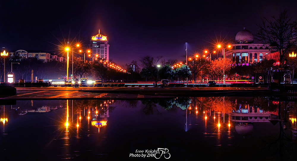 小城夜景（图ZMjIyNzg5MTY=） - 环境/建筑摄影 - 站酷设计师卡卡丘666原创素材 - 站酷ZCOOL