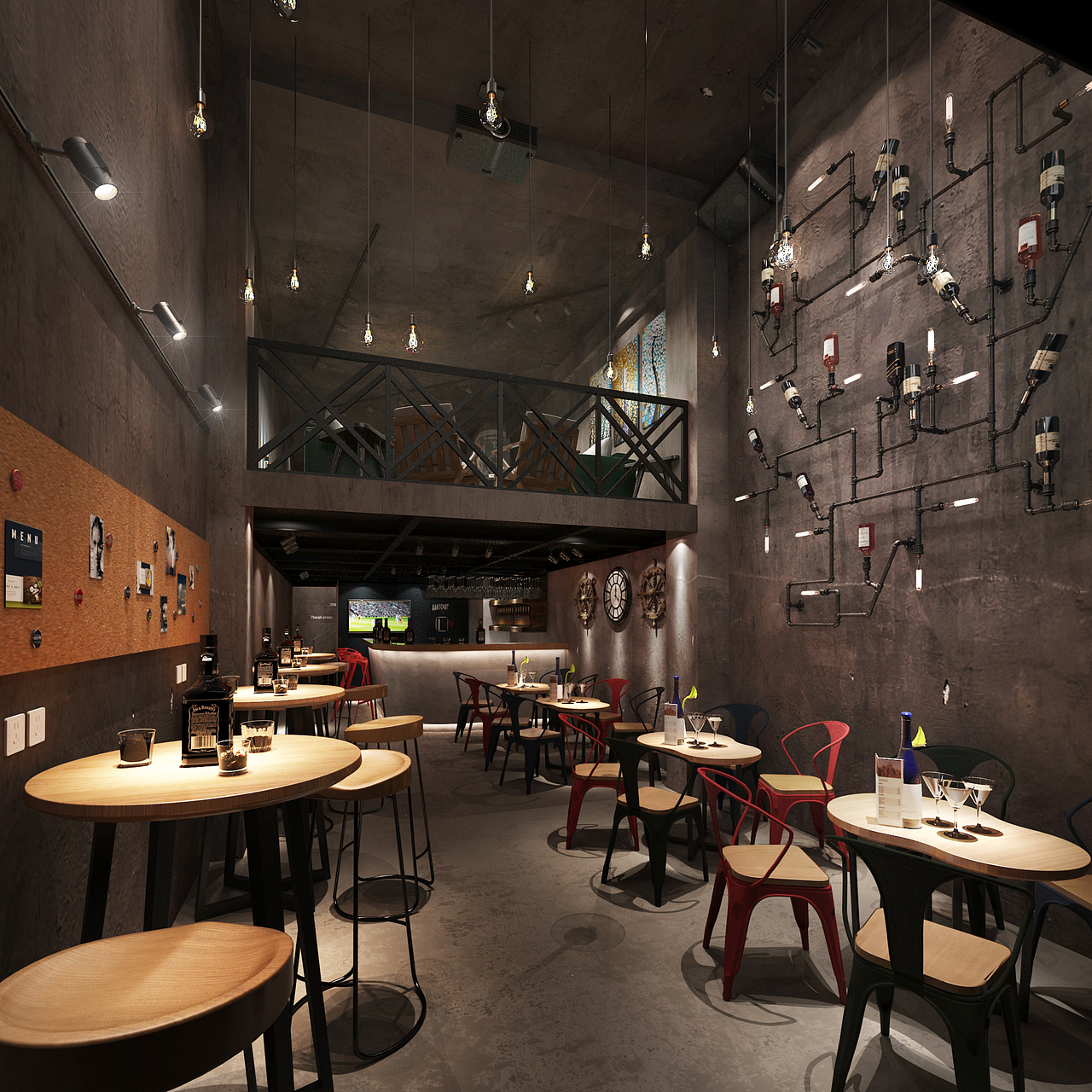 loft 酒吧方案 A10.09（图ZNjA0MzQ1NTI=） - 家装设计 - 站酷设计师caienji原创素材 - 站酷ZCOOL
