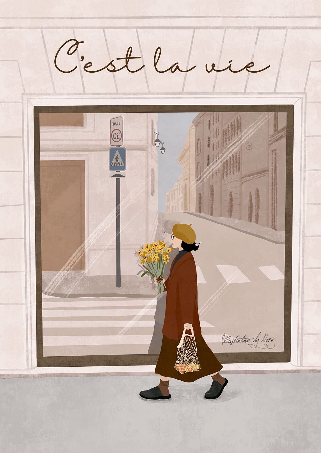 C‘est la vie 美好生活碎片（图ZMjIwMzYyNDky） - 创作习作 - 站酷设计师Nora_inla原创素材 - 站酷ZCOOL