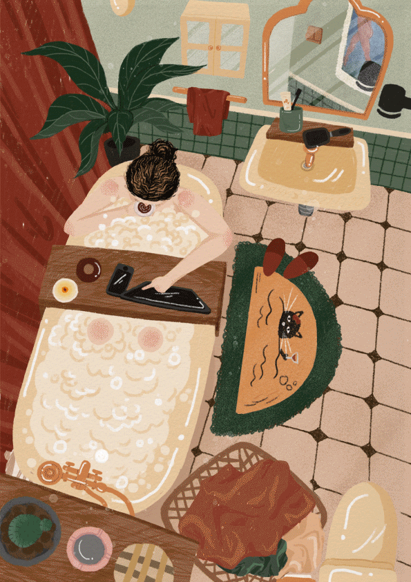 近期插画总结｜HoHo猴扁平肌理插画班毕业小结（图ZMjc4OTM1NzYw） - 创作习作 - 站酷设计师巩寒月GongHanyue原创素材 - 站酷ZCOOL
