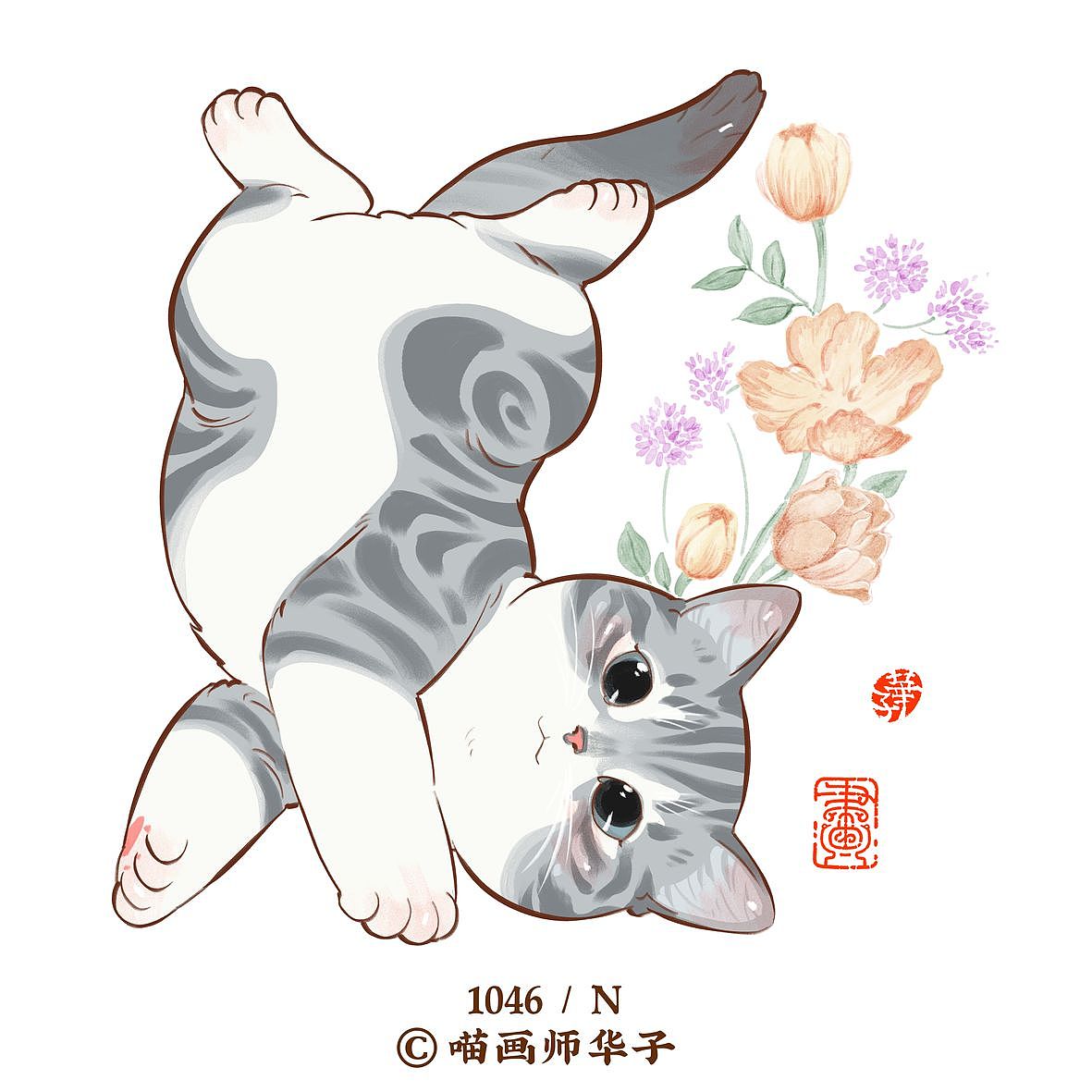 画猫的第四季开始!1100天画猫纪录!