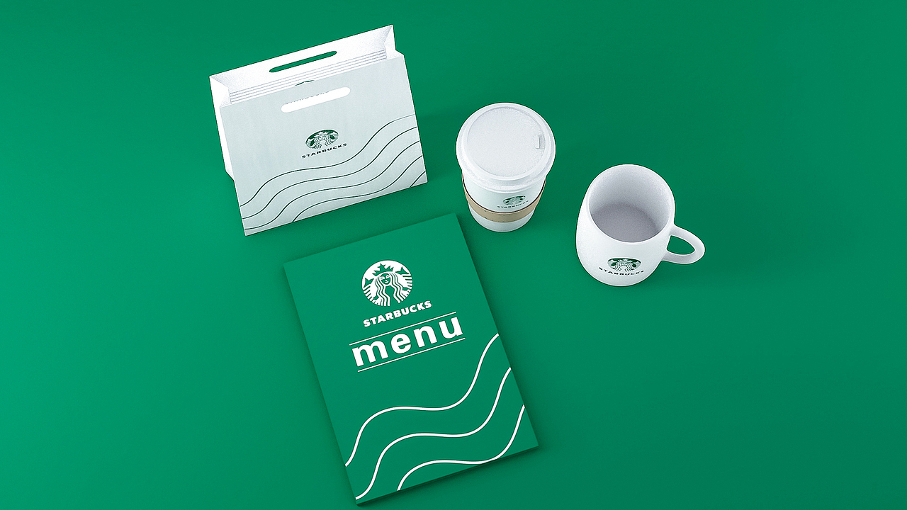 星巴克辅助图形设计及其他物料应用（图ZMTE5MjY2ODg4） - 其他工业/产品 - 站酷设计师伟大张奇怪原创素材 - 站酷ZCOOL