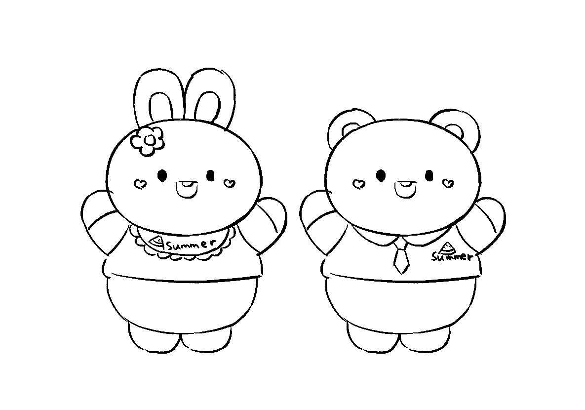 软体米嘟小公仔-23cm