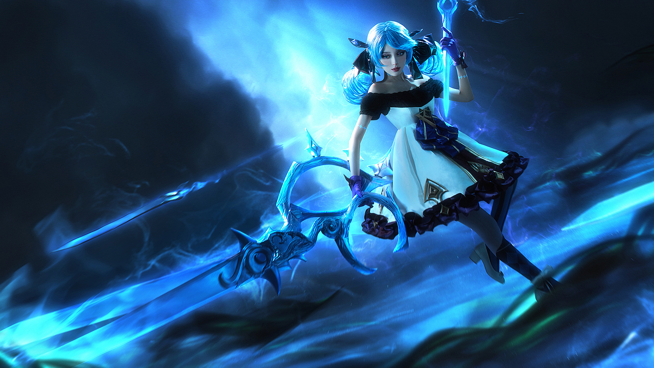 英雄联盟 灵罗娃娃·格温 COSPLAY拍摄合成后期（图ZMjUzMzQwNjc2） - 修图/后期 - 站酷设计师LuAnka原创素材 - 站酷ZCOOL
