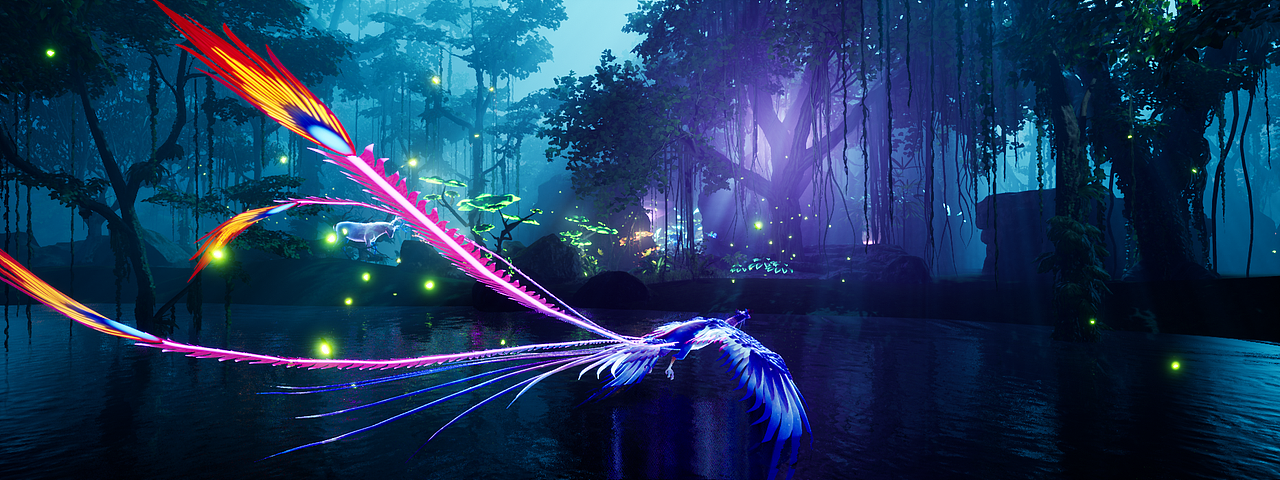 UE4《梦幻森林》（图ZMzAzNTAyNjgw） - 动画/影视 - 站酷设计师摄技师老李原创素材 - 站酷ZCOOL