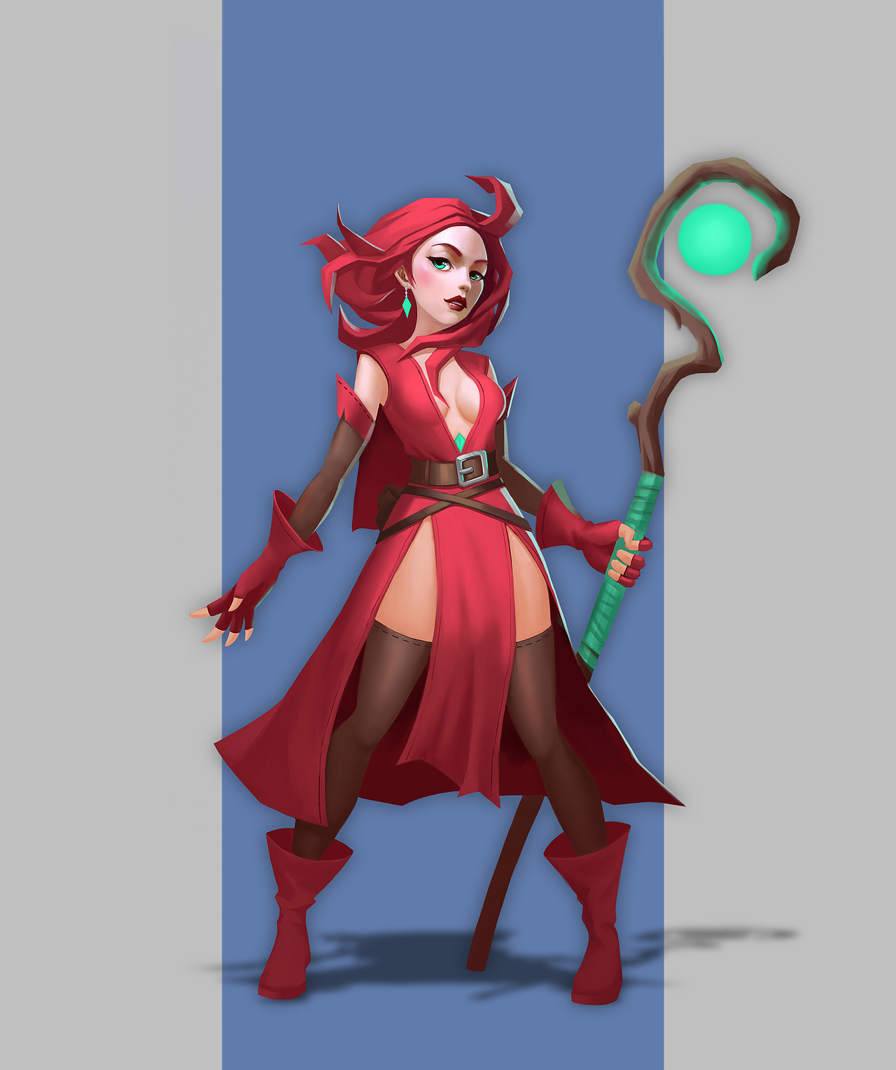 欧美卡通风格练习|插画|游戏原画|allanyoung_原创作品-站酷zcool