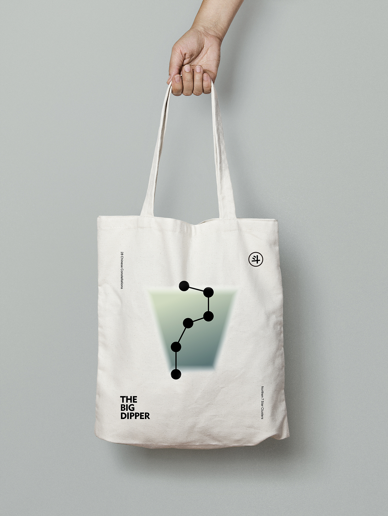 玄武北斗七星星宿主题环保袋设计