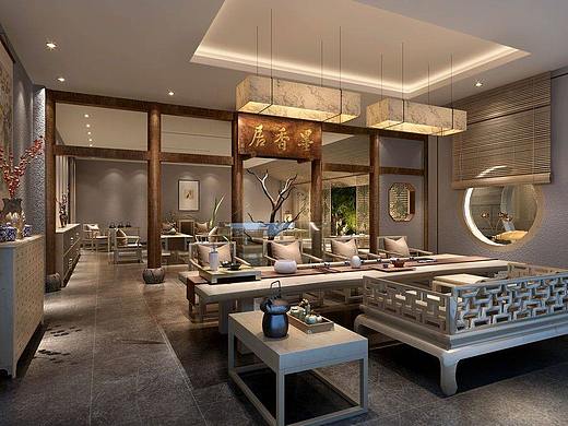 墨香居茶楼——兰州专业茶楼设计公司