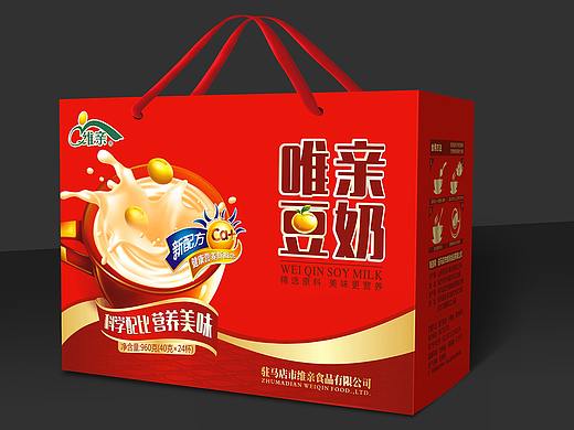 奶茶设计  豆奶饮料设计果汁饮料设计   礼盒包装设计