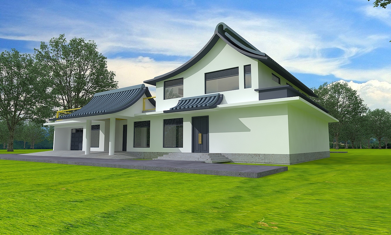 农村自建房民宿设计_狮子座设计-站酷zcool