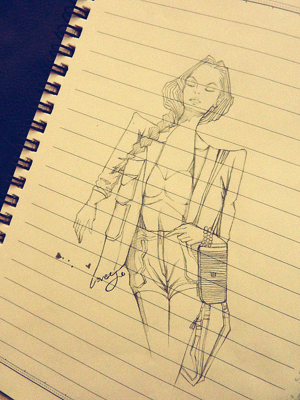 速写本（图ZODY4MTkwNTY=） - 绘画 - 站酷设计师杨米米原创素材 - 站酷ZCOOL