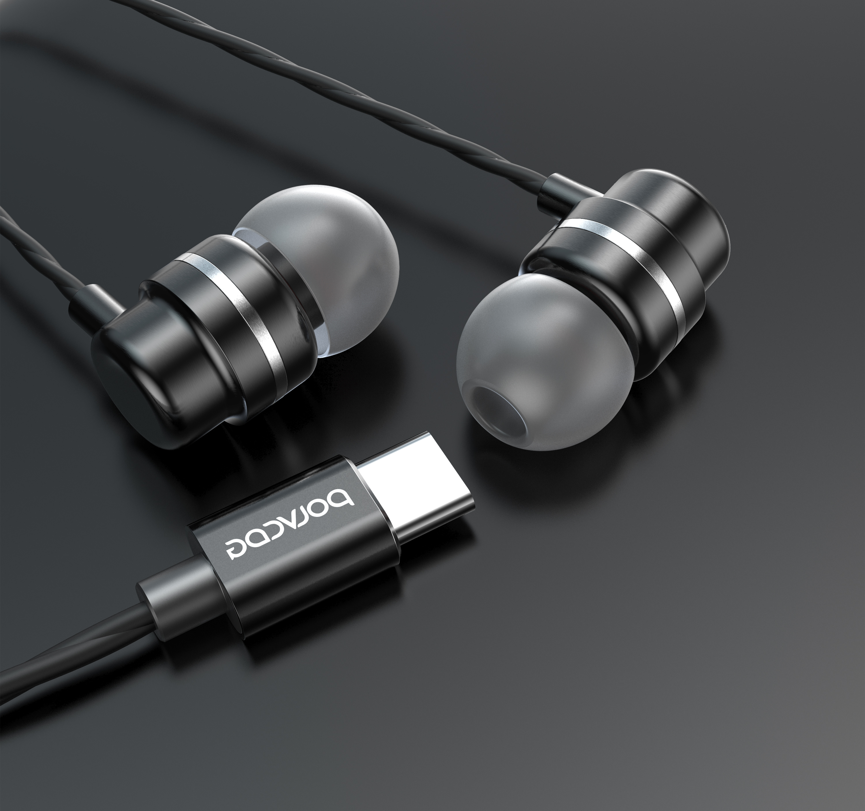 type-c接口耳机渲染