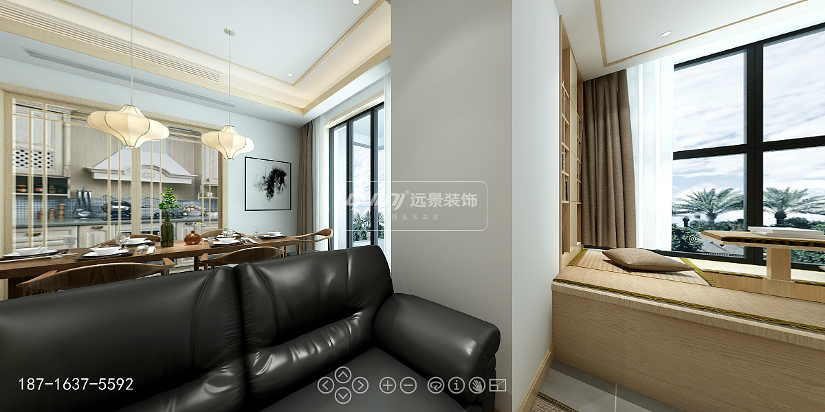 重庆九龙坡斌鑫榕尚居装修设计效果图片-日式风格案例（图ZOTU4MTM4NDQ=） - 家装设计 - 站酷设计师子平设计home原创素材 - 站酷ZCOOL