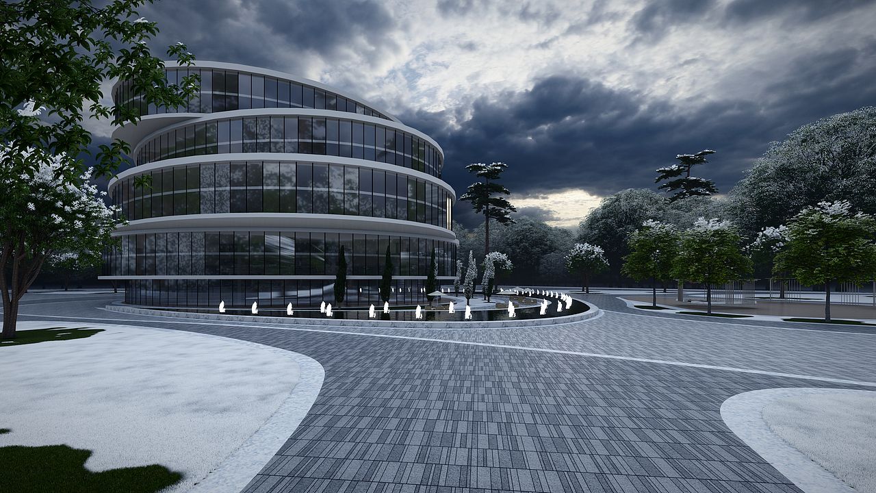 展示区建筑景观效果图（图ZMjUzMDUwOTQ0） - 建筑设计 - 站酷设计师噜嚕噜噜鲁鲁修原创素材 - 站酷ZCOOL