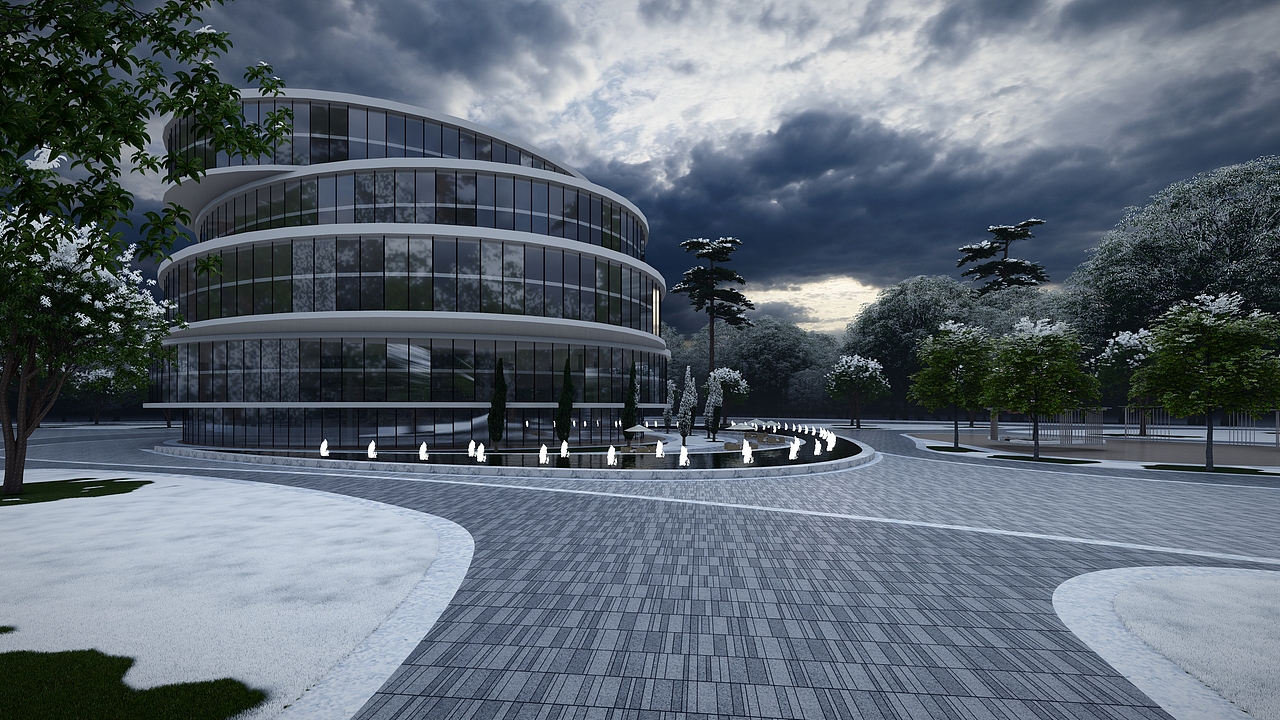 展示区建筑景观效果图（图ZMjUzMDUwOTQ0） - 建筑设计 - 站酷设计师噜嚕噜噜鲁鲁修原创素材 - 站酷ZCOOL