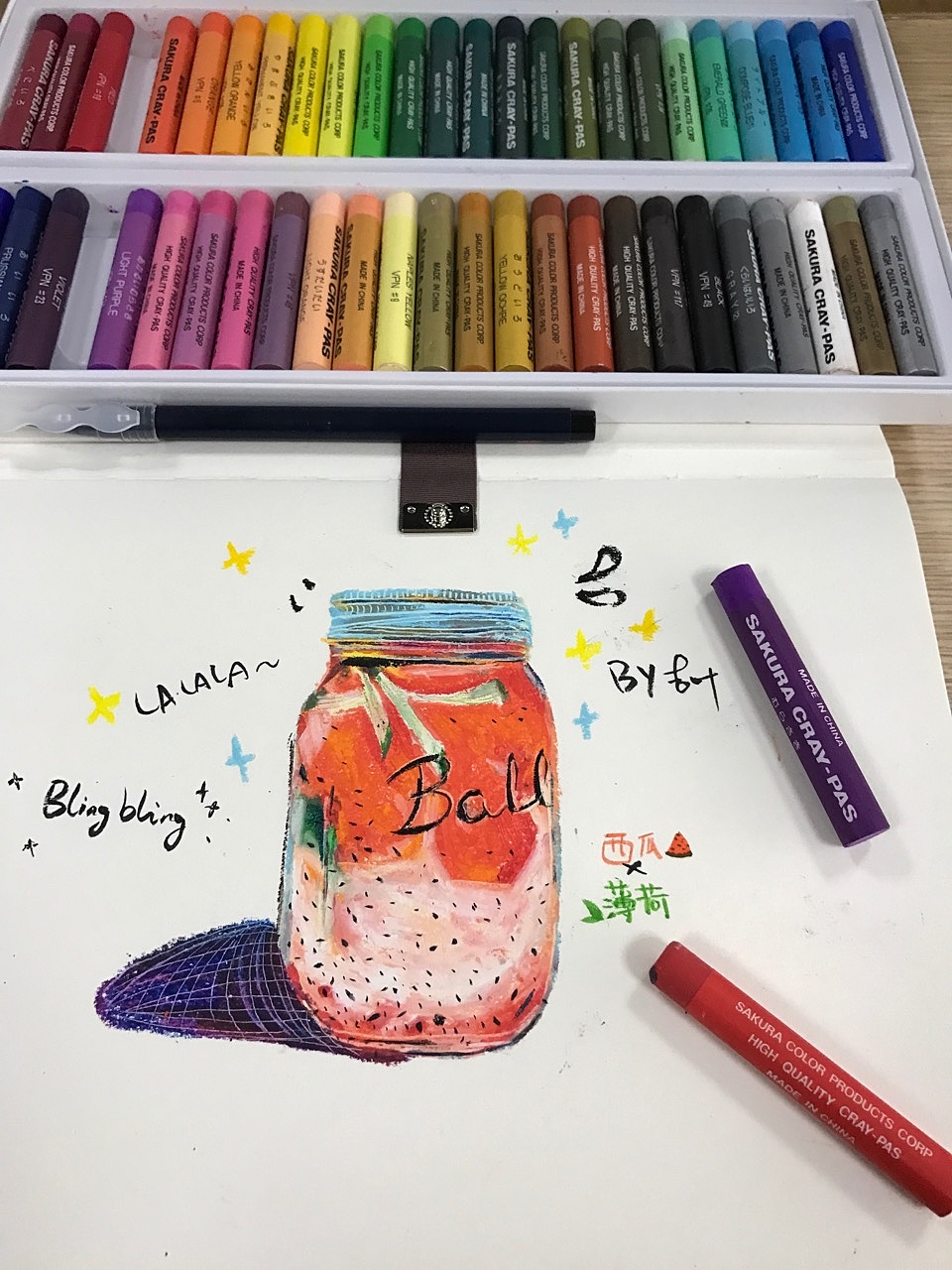 吉叶油画棒1（图ZNzI0NjAxNDA=） - 绘画 - 站酷设计师ran092shan原创素材 - 站酷ZCOOL