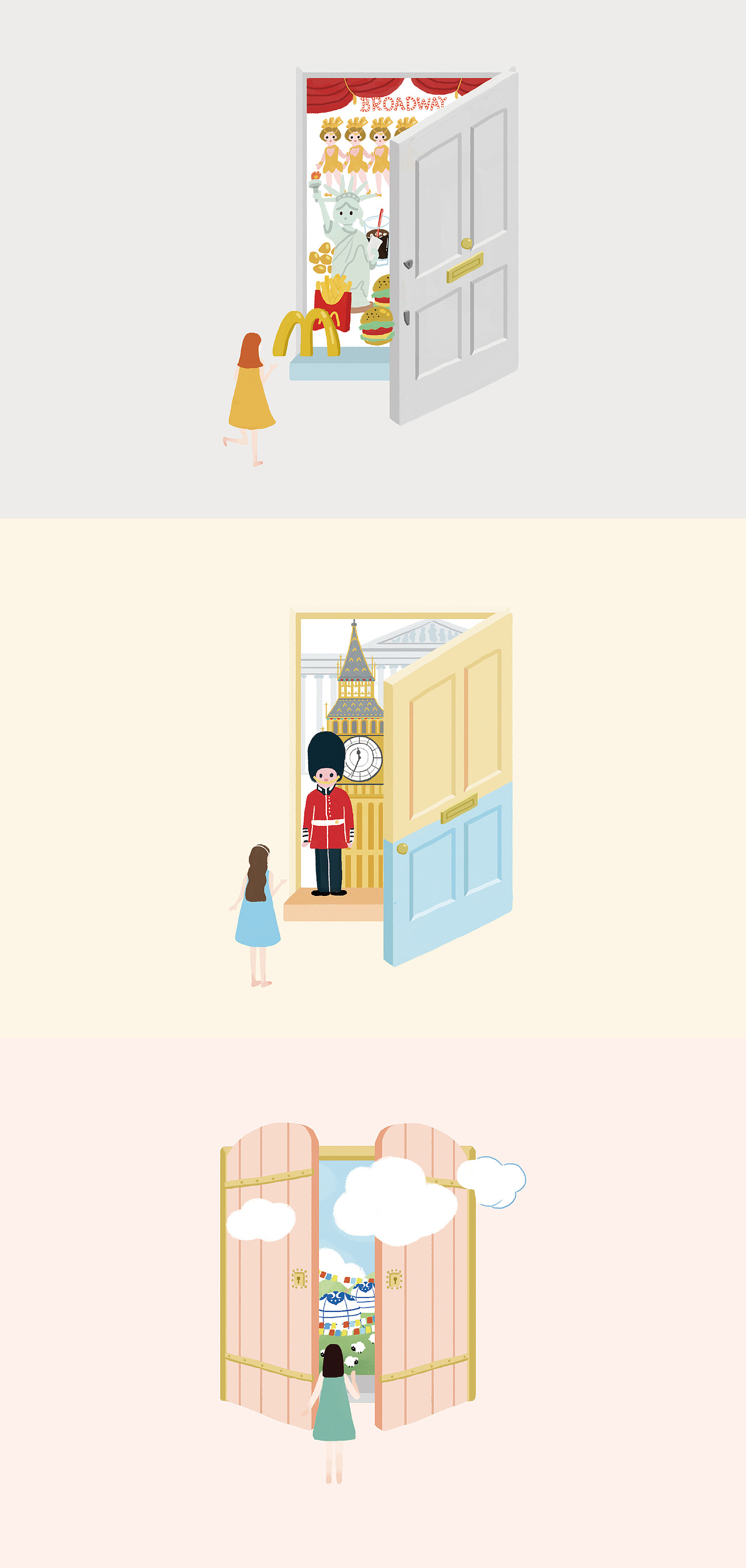 2018插画小结（图ZMTQwMTM4MzY0） - 商业插画 - 站酷设计师邓邓卖苏原创素材 - 站酷ZCOOL