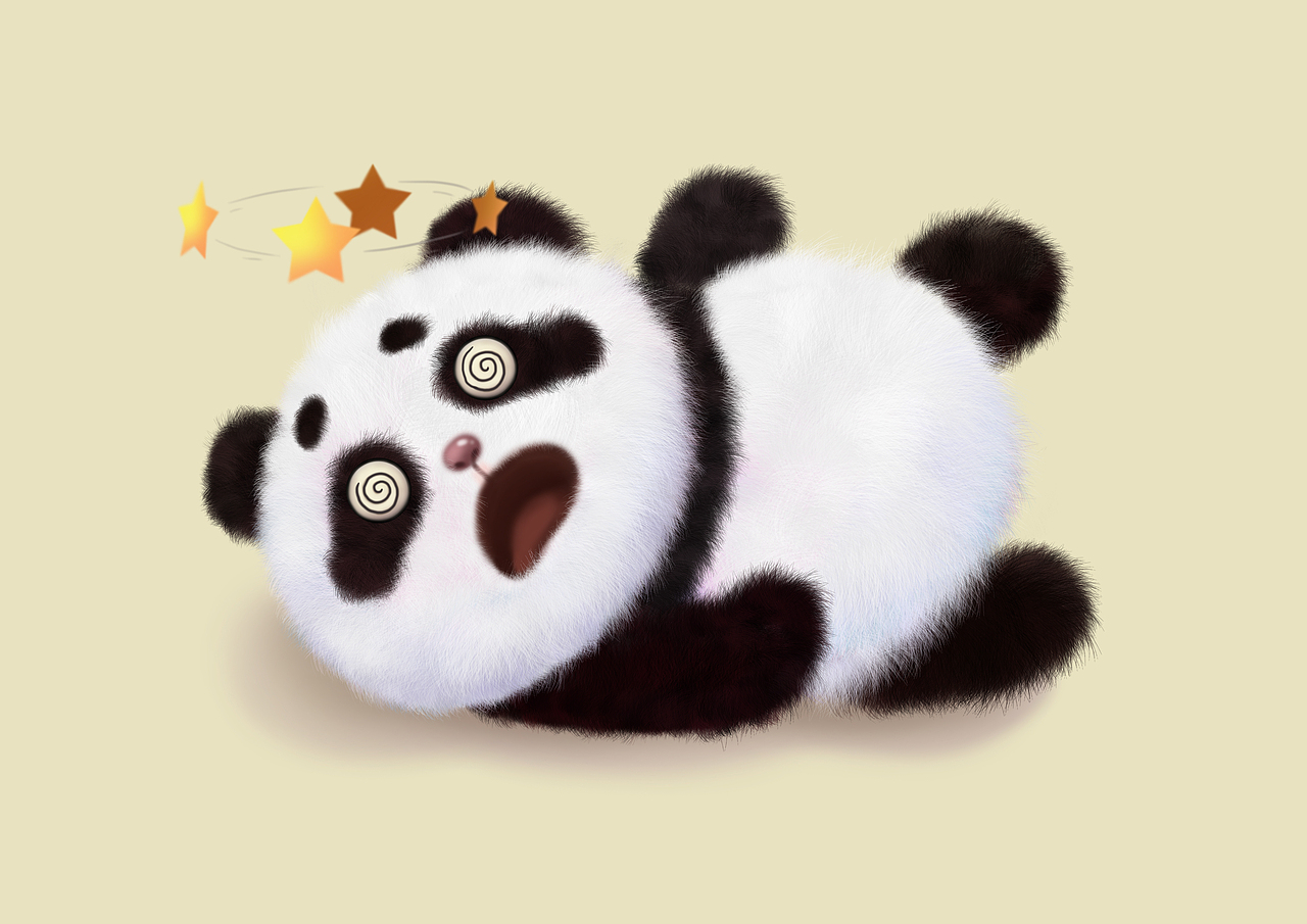 原创熊猫宝宝（图ZMTU4NzI1NTAw） - 商业插画 - 站酷设计师Azhl原创素材 - 站酷ZCOOL