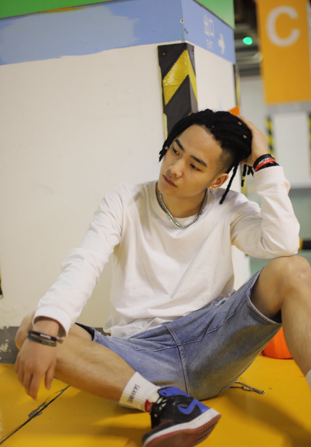 背头脏辫男生长款