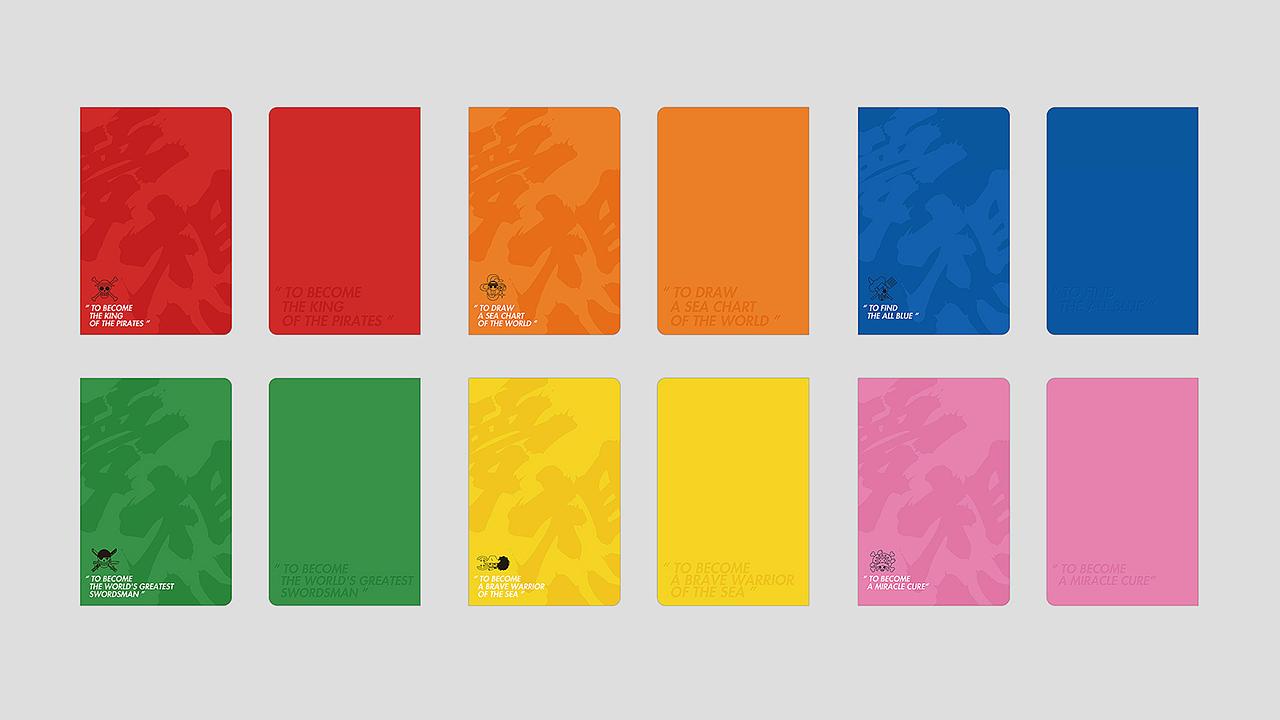 《航海王》IP合作文具设计