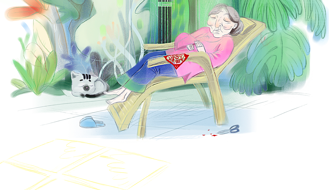 无风感，有凉意