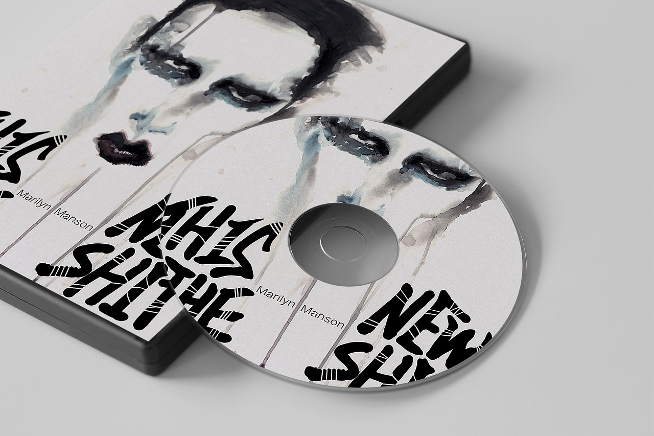 专辑封面设计 - 玛丽莲曼森