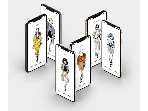 miumiu -fashion girls（个人主页-ZMzgxMDM4NzI=） - 商业插画 - 站酷设计师方岚柚原创素材 - 站酷ZCOOL