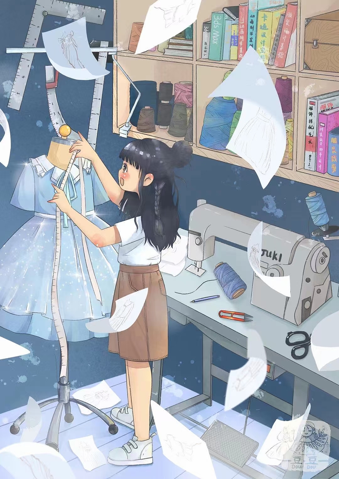 这个假期的作品（图ZMzEzNjQ3ODA4） - 商业插画 - 站酷设计师捏土的豆原创素材 - 站酷ZCOOL